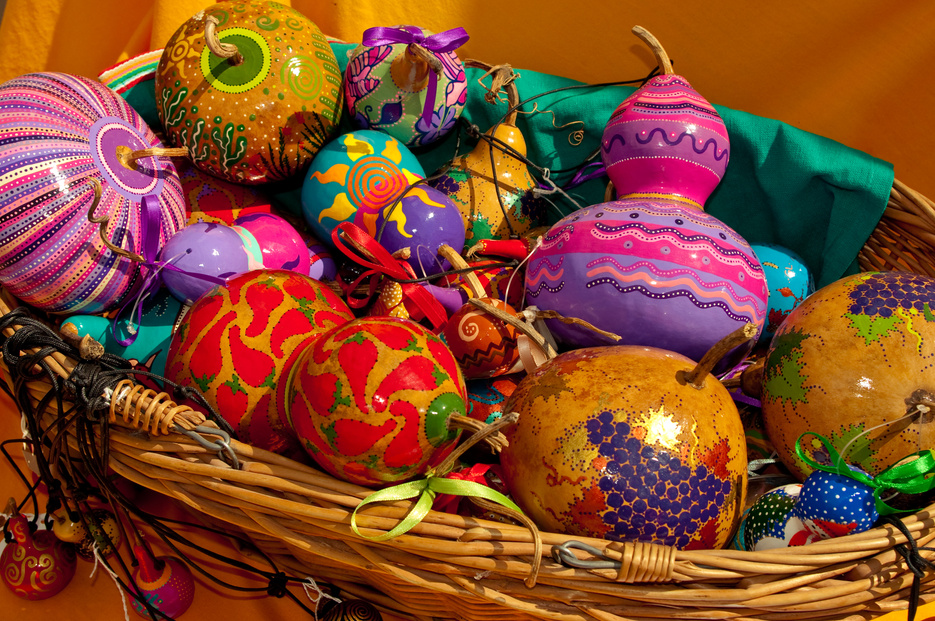 Basket Of Gourds